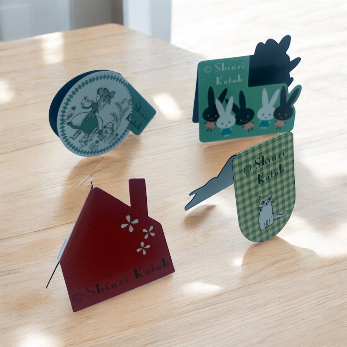 Shinzi Katoh Magnetic Bookmark Various Designs And Styles for Kids and Adults - PartyErasers