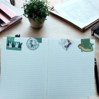 Shinzi Katoh Magnetic Bookmark Various Designs And Styles for Kids and Adults - PartyErasers