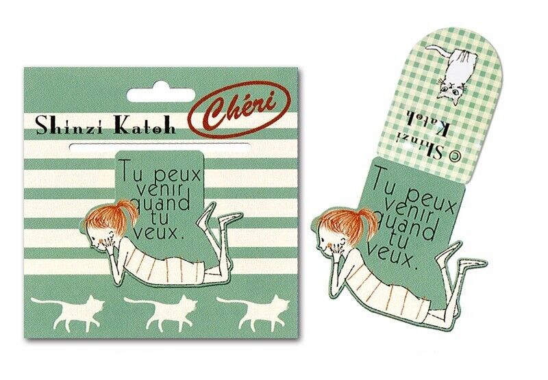 Shinzi Katoh Magnetic Bookmark Various Designs And Styles for Kids and Adults - PartyErasers