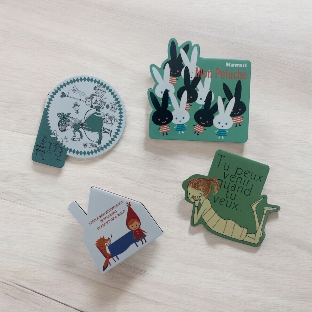 Shinzi Katoh Magnetic Bookmark Various Designs And Styles for Kids and Adults - PartyErasers