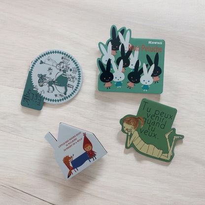 Shinzi Katoh Magnetic Bookmark Various Designs And Styles for Kids and Adults - PartyErasers