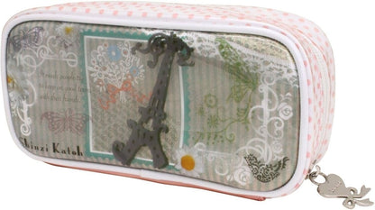 Shinzi Katoh Multi Purpose Pencil/Pen Case PVC Zipper Pouch Office School - PartyErasers