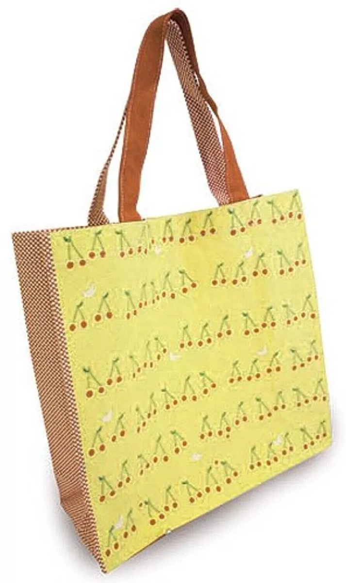 Shinzi Katoh Tote Bag with Magnetic Snap Clorsure Travel Fashion - PartyErasers