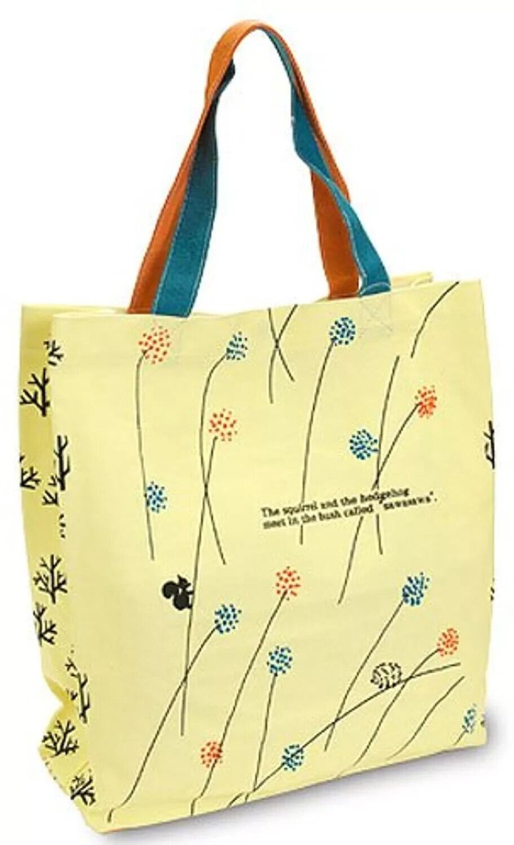 Shinzi Katoh Tote Bag with Magnetic Snap Clorsure Travel Fashion - PartyErasers