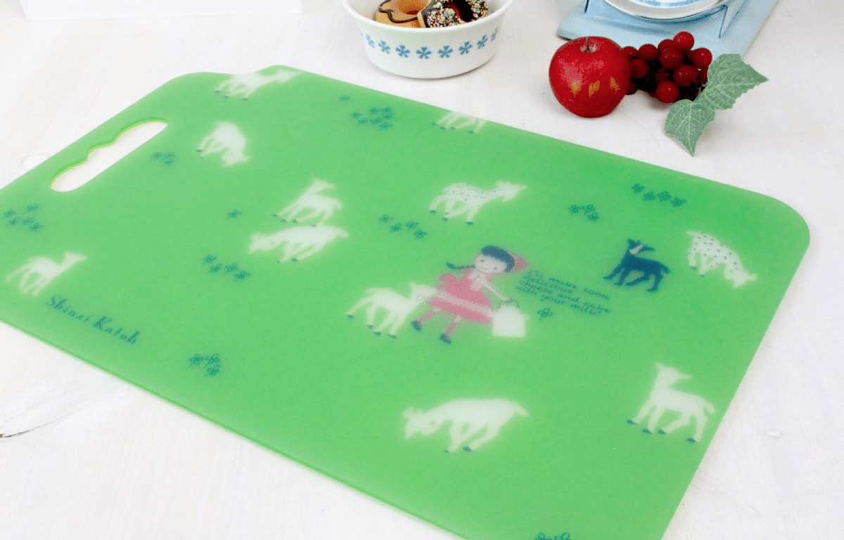 Shinzi Katoh Vegetables Fruits Meat Chopping Cutting Board (Antibacteria) - PartyErasers