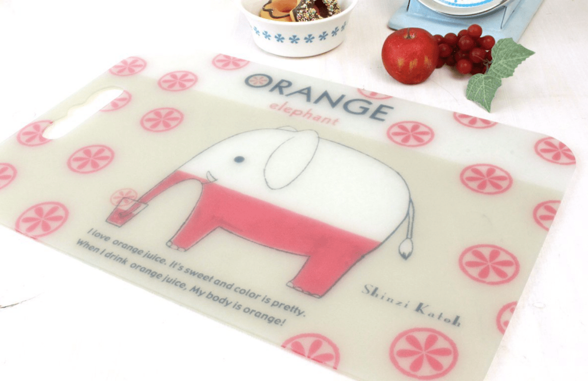 Shinzi Katoh Vegetables Fruits Meat Chopping Cutting Board (Antibacteria) - PartyErasers