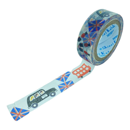 Shinzi Katoh Washi Tape Masking Adhesive 15mm x 10m for Art & Craft - PartyErasers