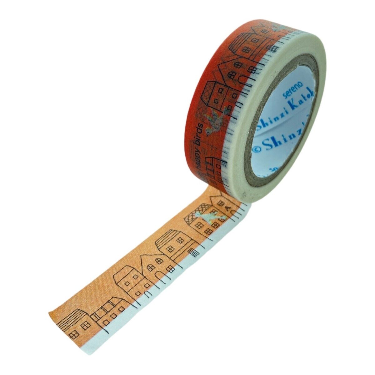 Shinzi Katoh Washi Tape Masking Adhesive 15mm x 10m for Art & Craft - PartyErasers