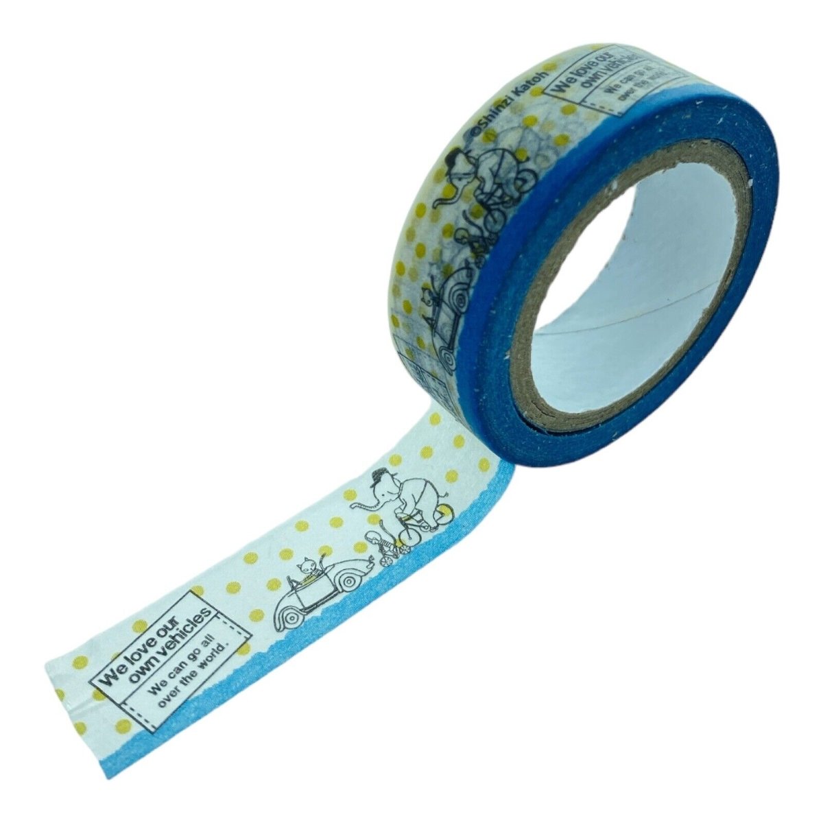 Shinzi Katoh Washi Tape Masking Adhesive 15mm x 10m for Art & Craft - PartyErasers