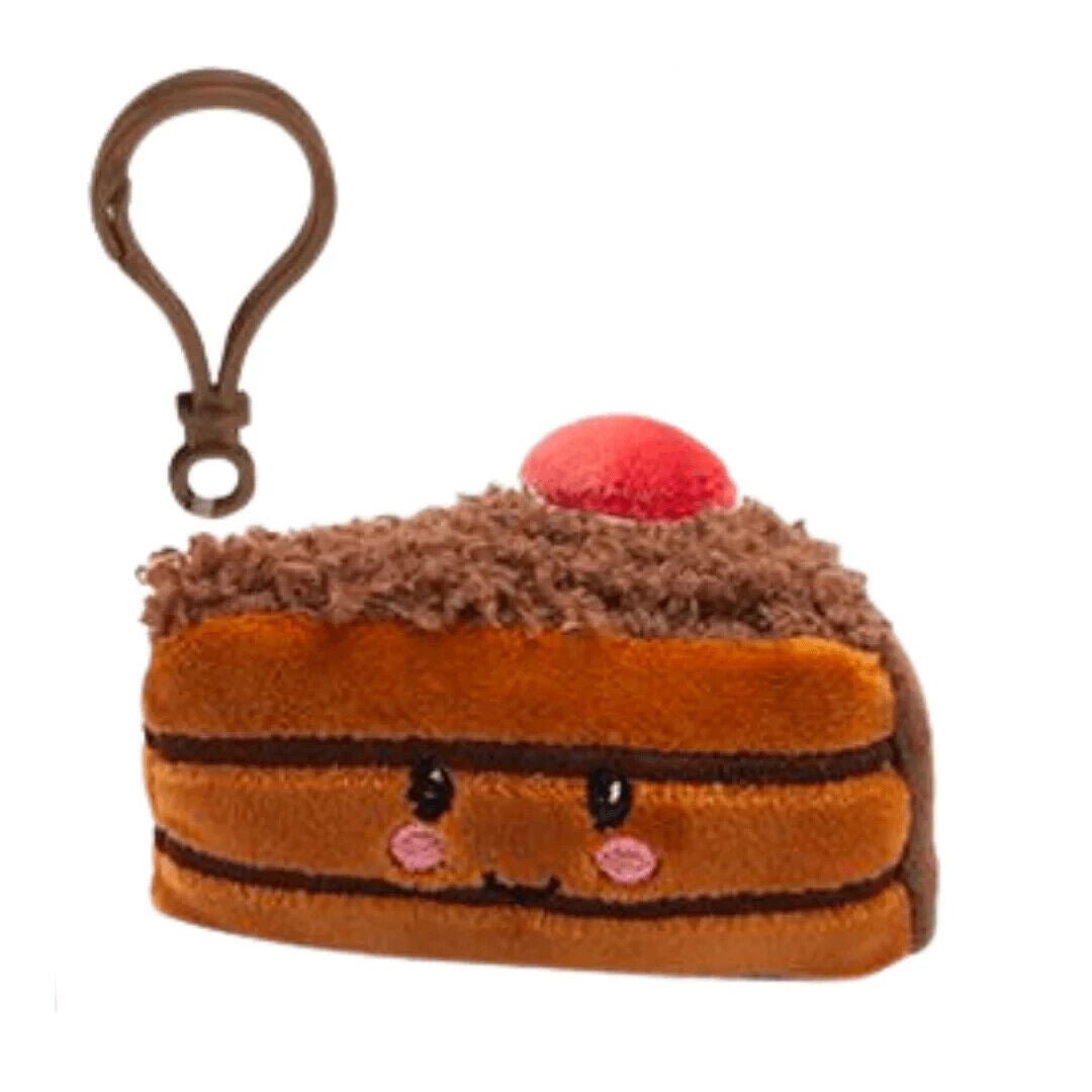 Softlings Cafe Foodies Plush Clip On 12cm Cake Coffee Bubble Tea Milkshake - PartyErasers