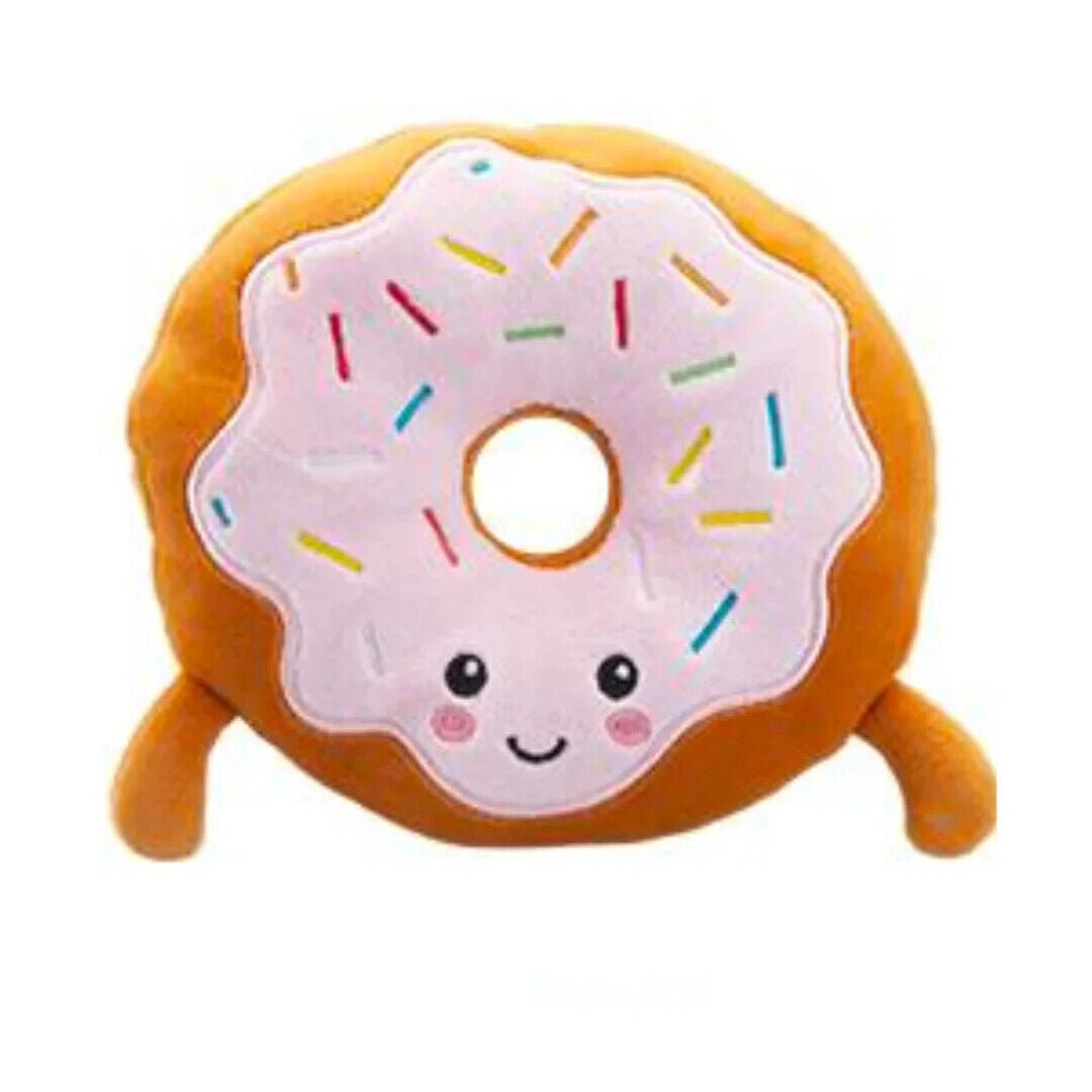 Softlings Plush Bakery Foodies 16cm Super Soft Cake Pretzel toast Donut - PartyErasers