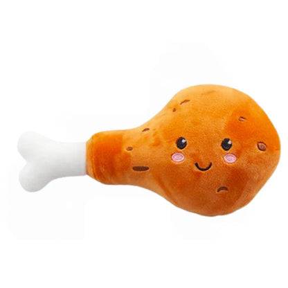 Softlings Plush Fridge Foodies 16cm Super Soft Milk Cheese Pasty Egg Sandwich - PartyErasers