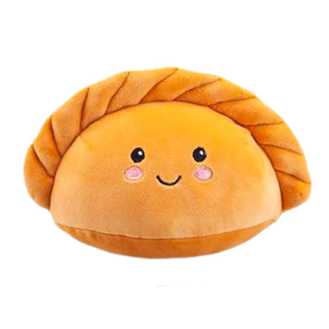 Softlings Plush Fridge Foodies 16cm Super Soft Milk Cheese Pasty Egg Sandwich - PartyErasers