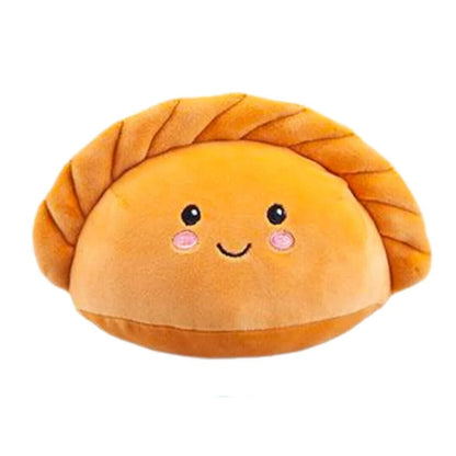 Softlings Plush Fridge Foodies 16cm Super Soft Milk Cheese Pasty Egg Sandwich - PartyErasers