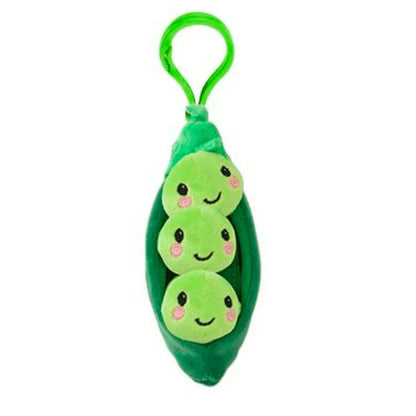 Softlings Vegetable Foodies Plush Clip On 12cm Avocado Pea Mushroom Broccoli etc - PartyErasers