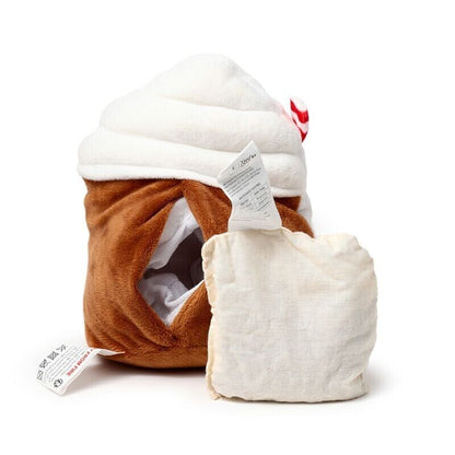 Spiced Latte Foodiemals Lavender Scent Microwaveable Heat Pack - PartyErasers