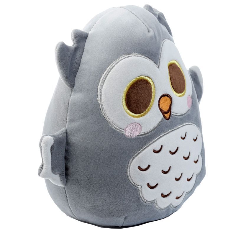 Squidglys Adoramals Winston the Owl Plushie Toy - PartyErasers