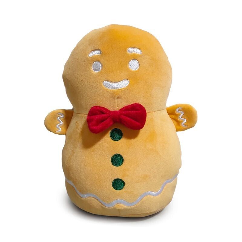 Squidglys Baker Street Christmas Gingerbread Man Plush Toy Soft Toy Kids - PartyErasers