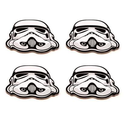 Star Wars The Original Stormtrooper Set of 4 Cork Coasters - PartyErasers
