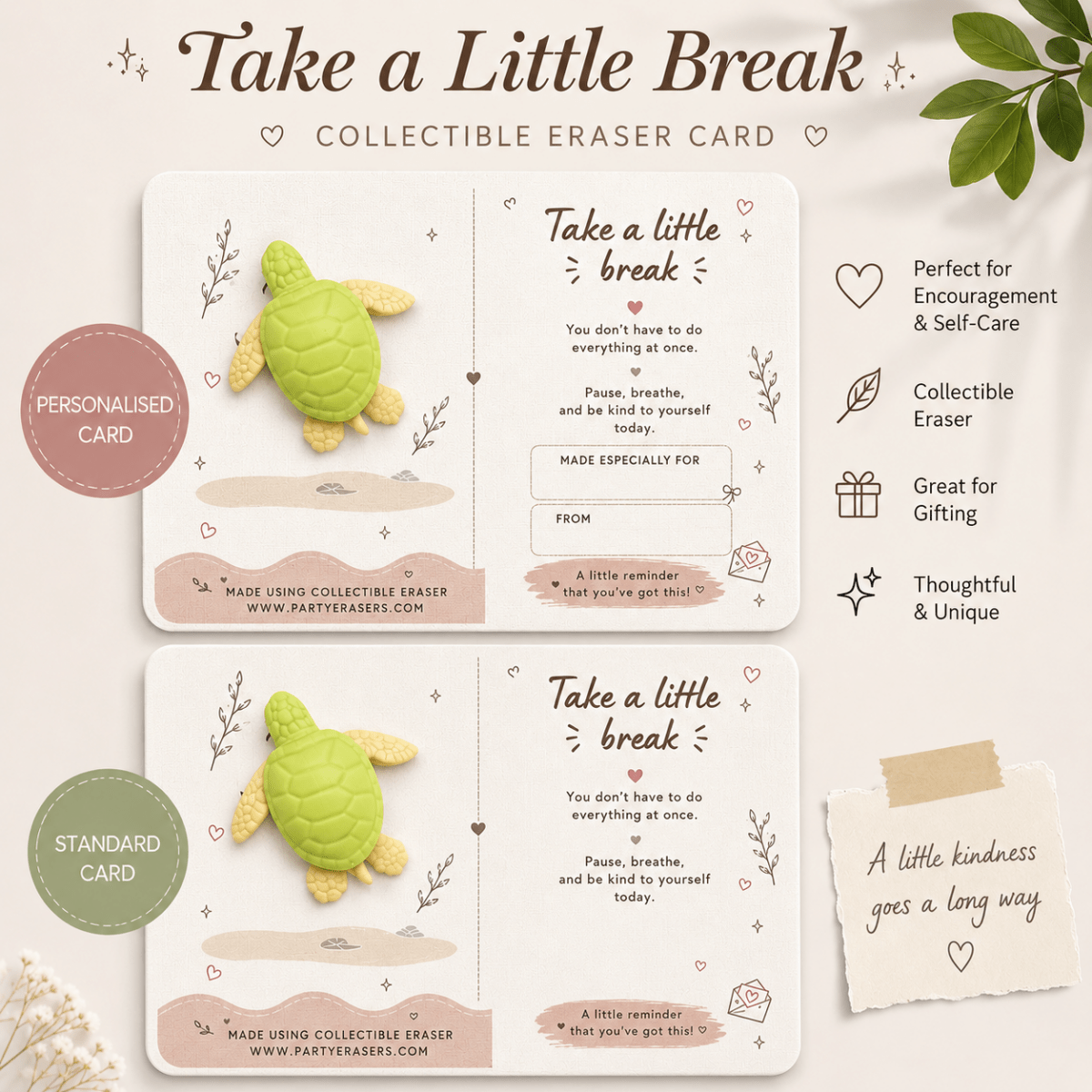 Take a little break ♡ Pocket Hug Gift - PartyErasers