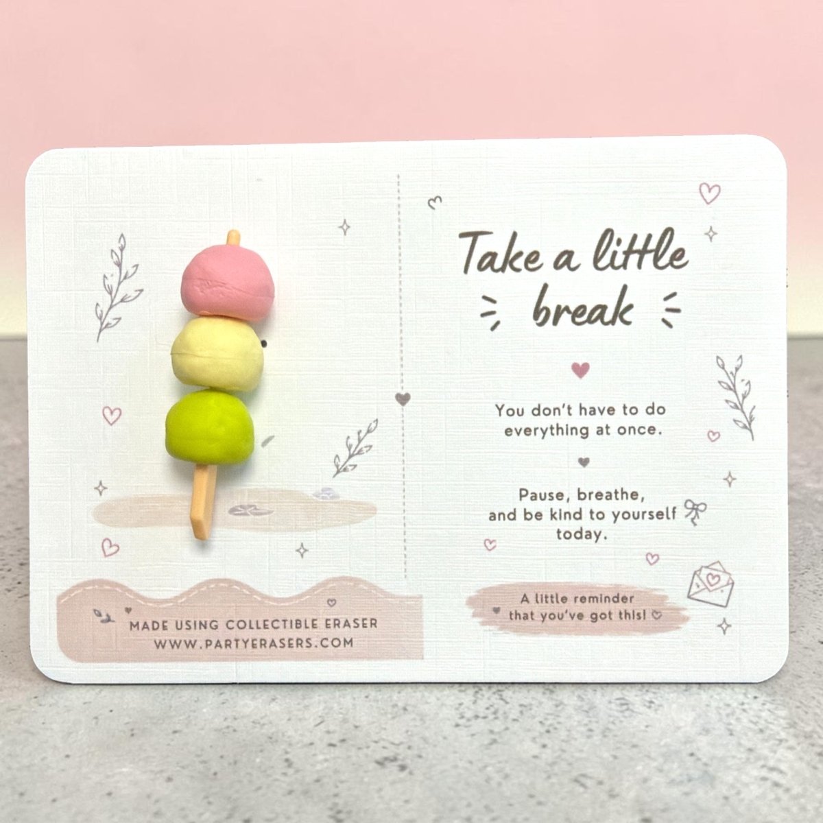 Take a little break ♡ Pocket Hug Gift - PartyErasers