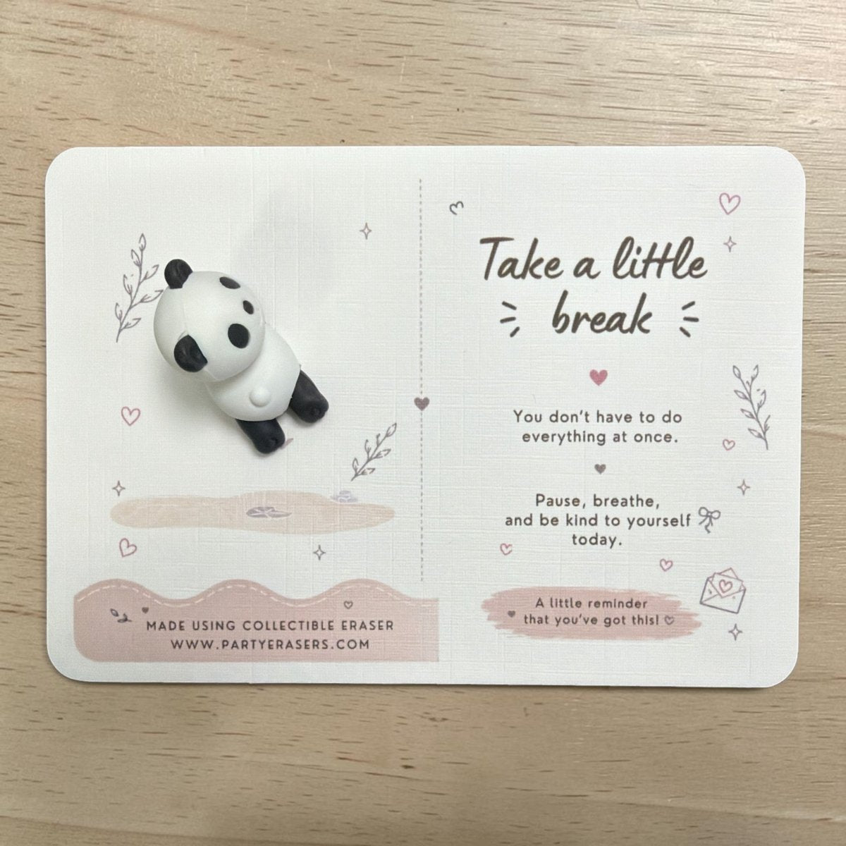 Take a little break ♡ Pocket Hug Gift - PartyErasers