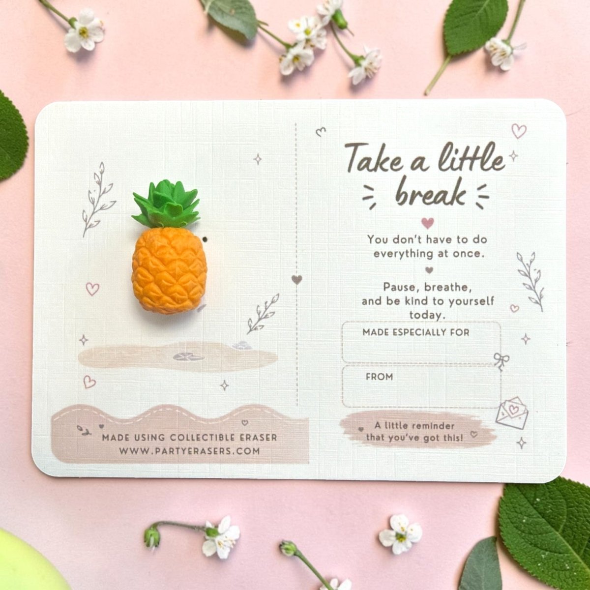 Take a little break ♡ Pocket Hug Gift - PartyErasers