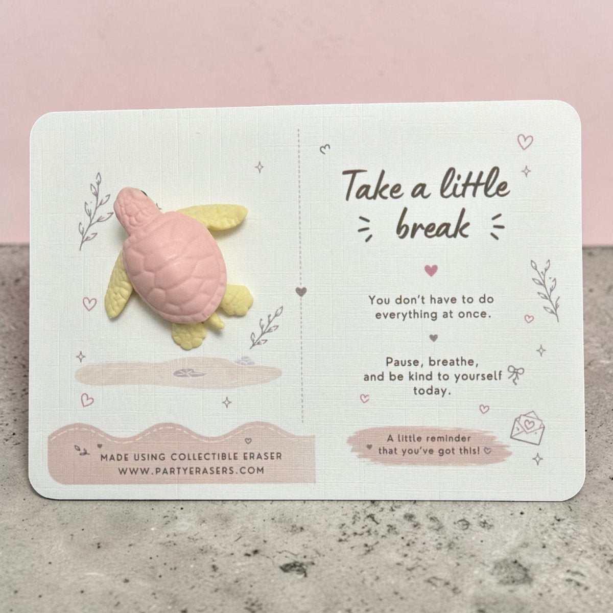 Take a little break ♡ Pocket Hug Gift - PartyErasers