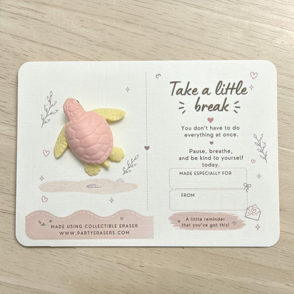 Take a little break ♡ Pocket Hug Gift - PartyErasers