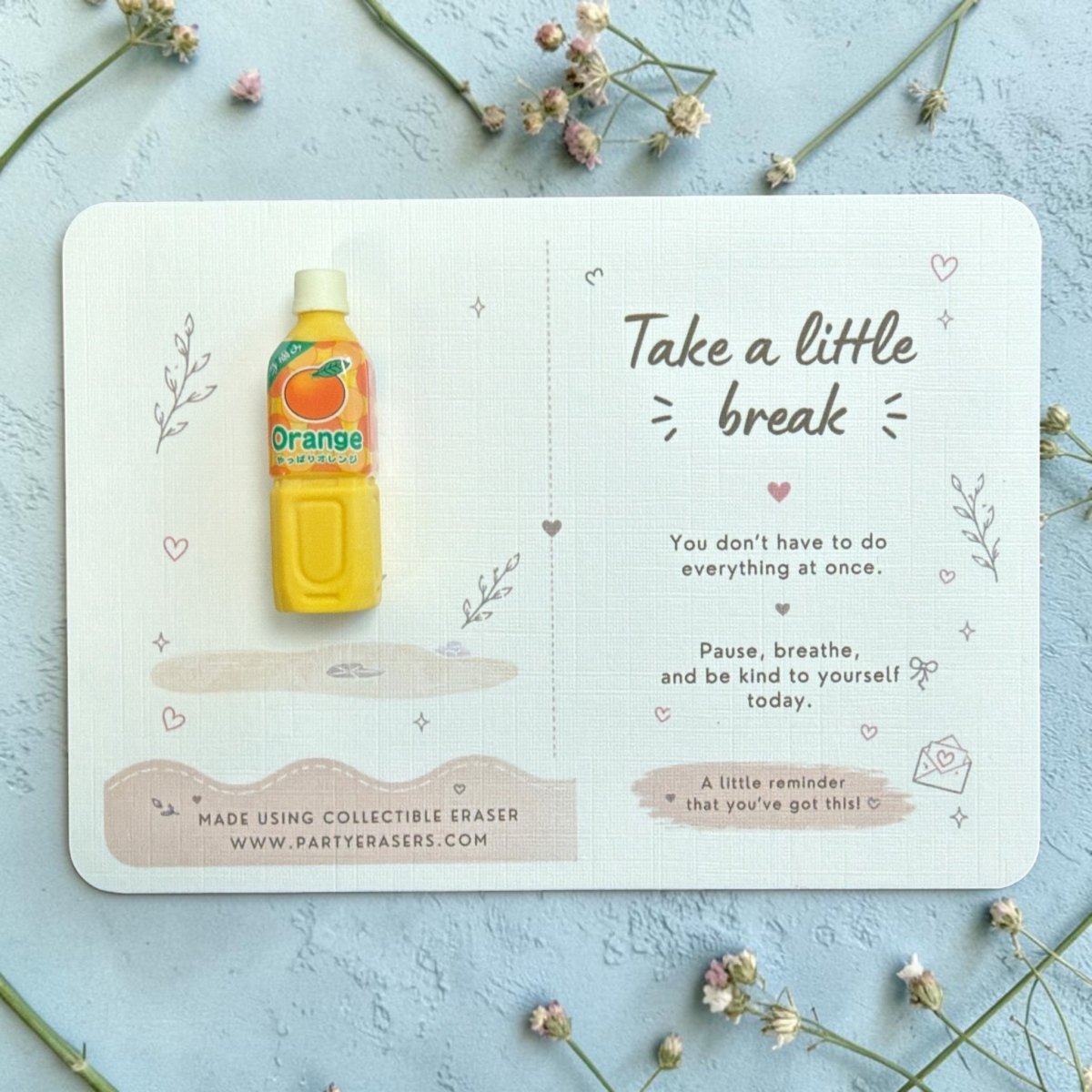 Take a little break ♡ Pocket Hug Gift - PartyErasers