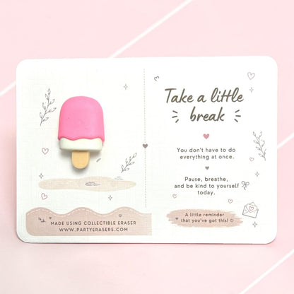 Take a little break ♡ Pocket Hug Gift - PartyErasers