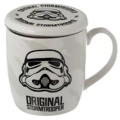 The Original Stormtrooper Infuser Mug Set with Lid - PartyErasers