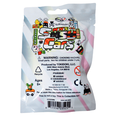 Tokidoki Mini Sushi Cars Blind Bag (1 bag) - PartyErasers
