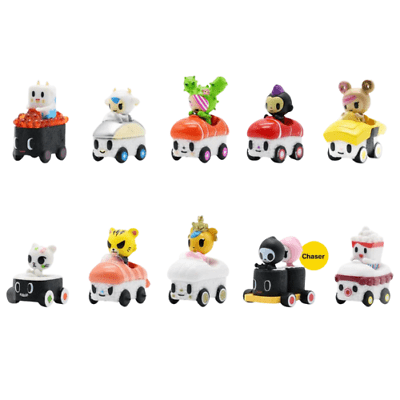 Tokidoki Mini Sushi Cars Blind Bag (1 bag) - PartyErasers