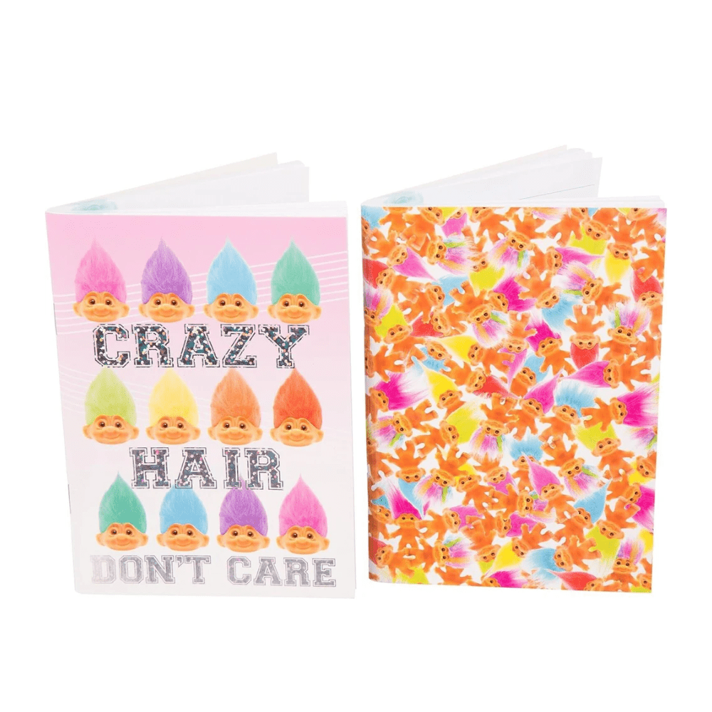 Trolls A6 Exercise Book Set - PartyErasers