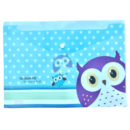 Wholesale A4 Plastic Press Stud Document Wallets File Folder Filing (36pcs) - PartyErasers